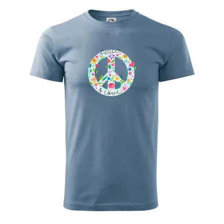 Peace and love symbol