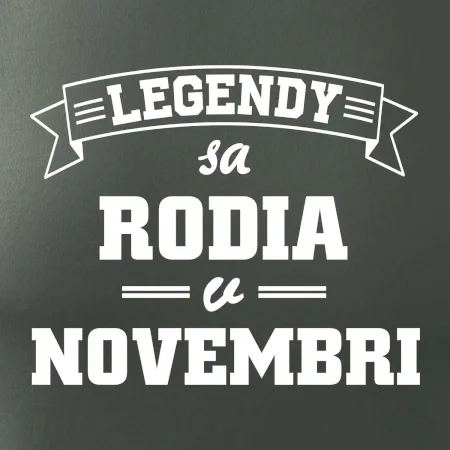 Legendy sa rodia v novembri
