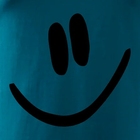 Emoji bez obrysu - usmev