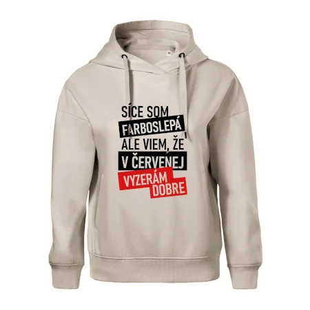 Síce som farboslepá, ale viem, že v červenej vyzerám dobre