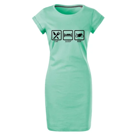 Eat sleep ride - cesta
