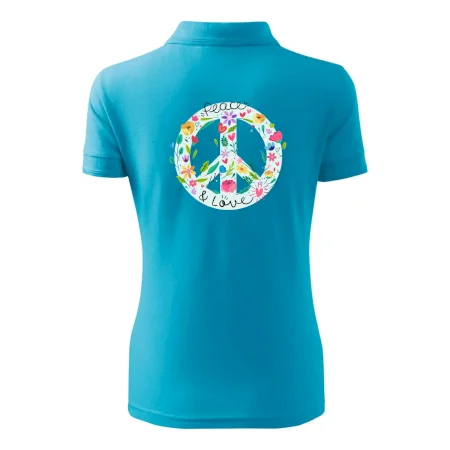 Peace and love symbol