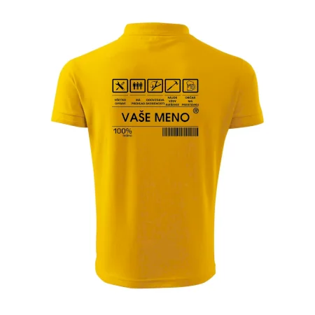 Vaše meno - čiarový kód