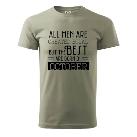 All men are created equal october