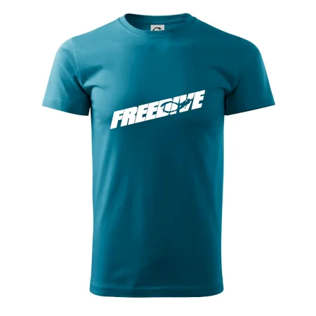 Freedive - nápis s potápačom