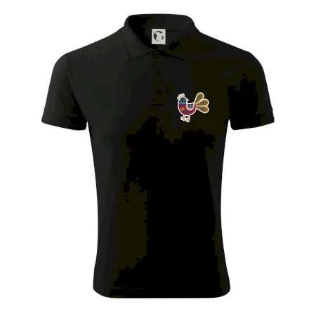 Folklór na prsníku sliepky