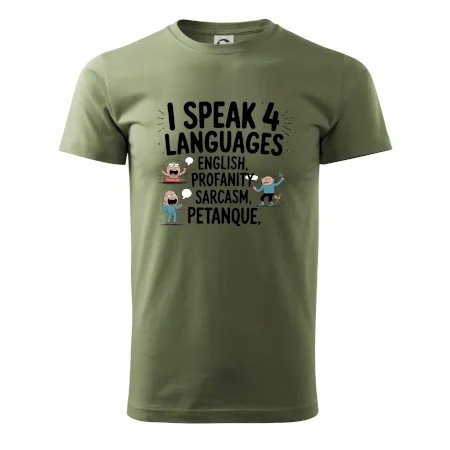 I speak 4 language - Petanque