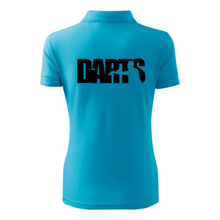 Darts - nápis so šípkarom