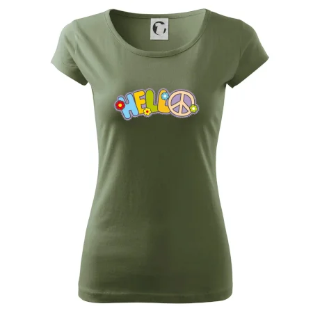 Hello hippie symbol