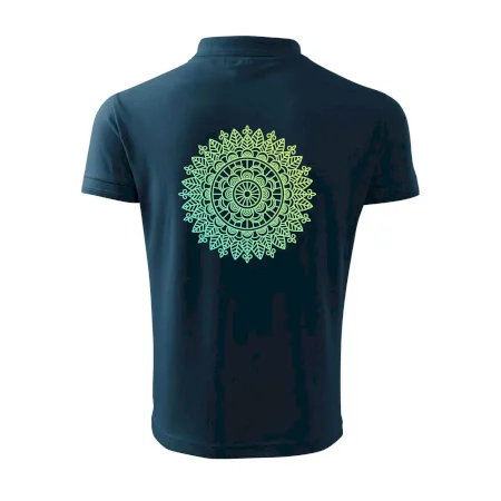 Mandala zelenožlutá
