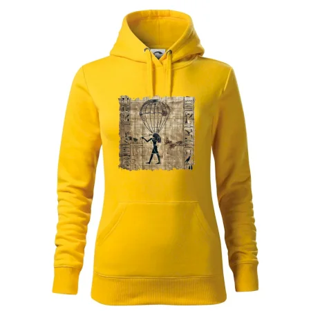 Egyptské hieroglyfy parašutista