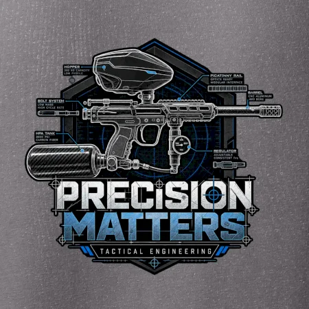 Technický nákres – presnosť je dôležitá paintball