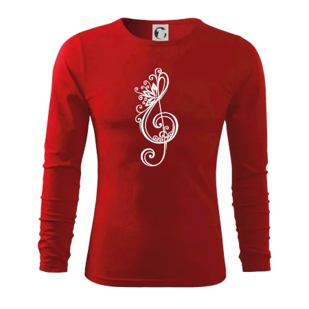 Husľový kľúč kvety