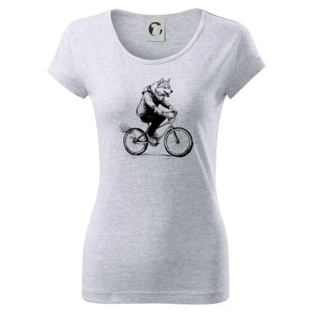 Vlk na bicykli