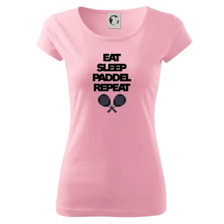 Eat sleep padiel repeat pod sebou