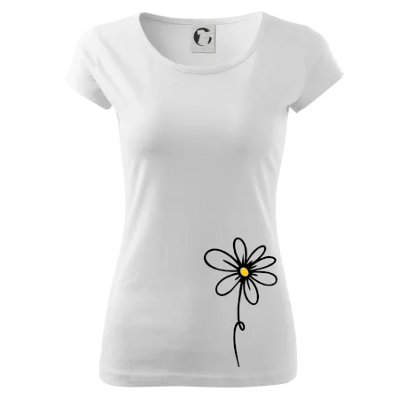 Kopretina - dole na výšku