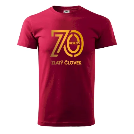 70 rokov zlatý človek