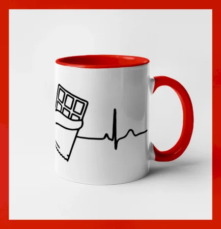 EKG čokoláda