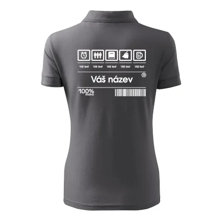 Čárový kód - Vlastní text