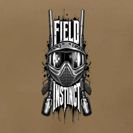 Čiernobiela maska – Field Instinct paintball