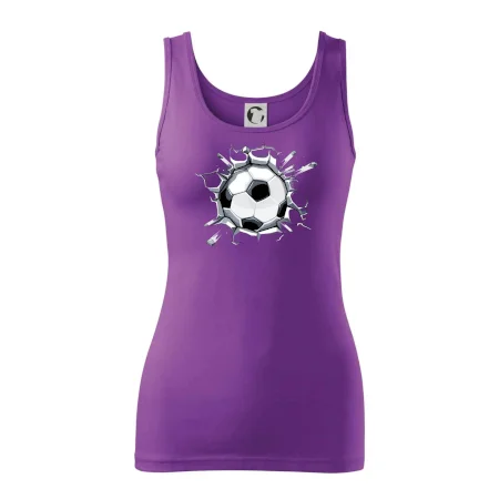 Futbalová lopta v triku