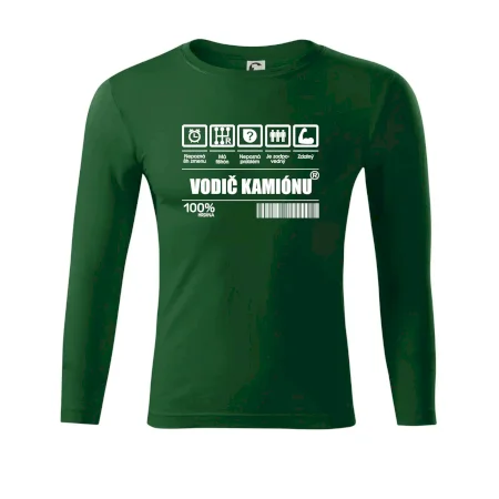Čiarový kód - Vodič kamiónu