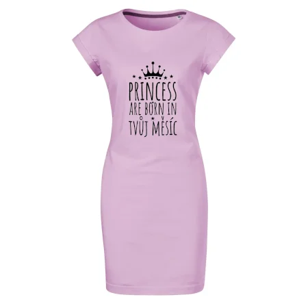 Princesses are born in (Vlastný nápis mesiac narodenia)