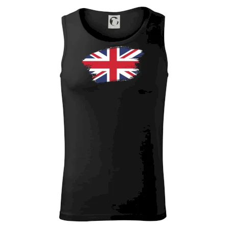 Britská vlajka roztrhaná