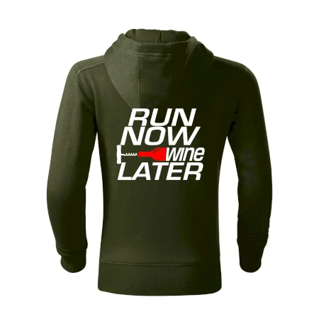 Run now Wine later