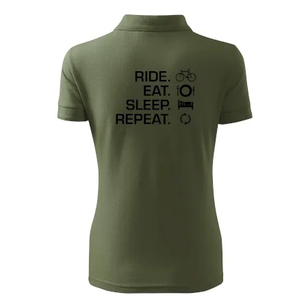 Ride Eat Sleep Repeat bicykel