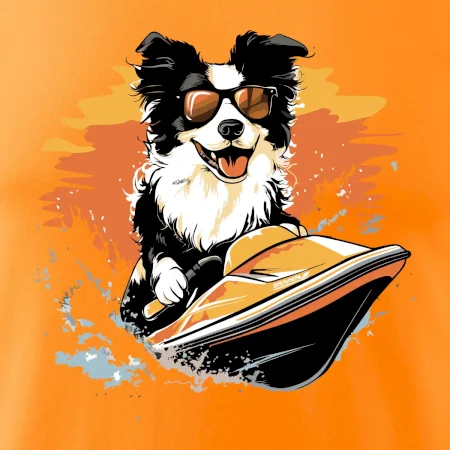 Border Kólia na vodnom skútri