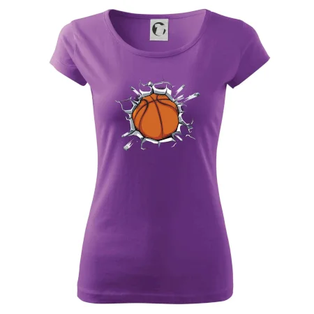 Basketbal lopta v triku