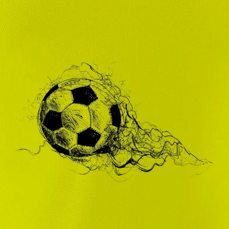 Futbalová lopta - kresba ceruzkou