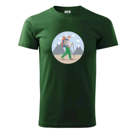 Farebný párový motív na hory