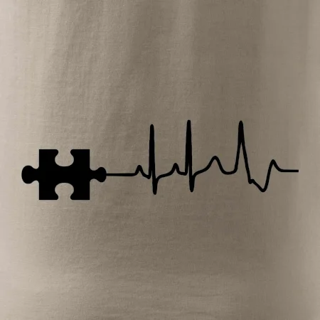 EKG puzzle rozpojené