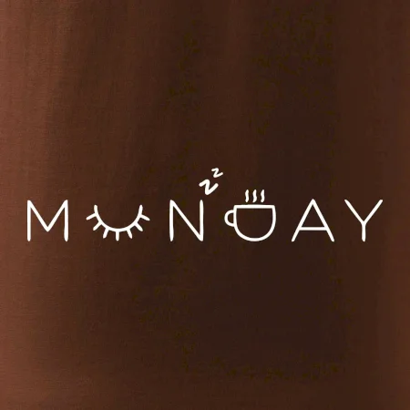 Monday nápis