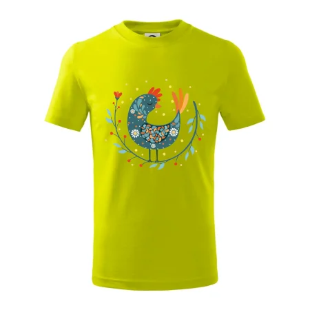 Folklór - sliepky s margarétkami