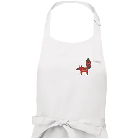 Folklór na prsníku líška