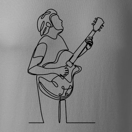 Gitarista jedným ťahom