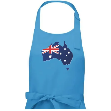 Austrália - vlajka mapa