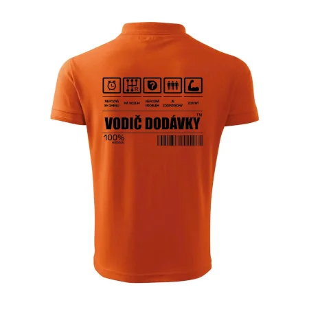Čiarový kód - Vodič dodávky