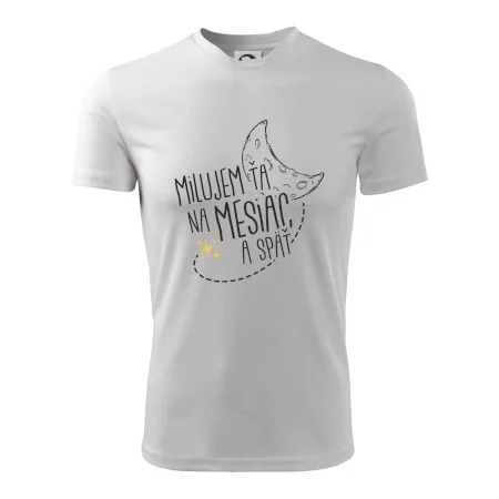 Milujem ťa na mesiac a späť