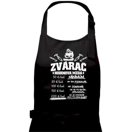 Hodinová mzda zvárač