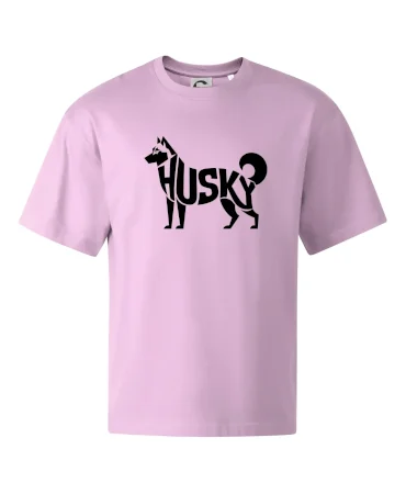 Husky nápis v tele