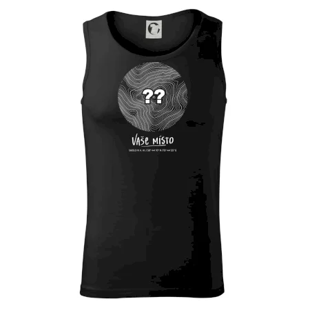 Vaše miesto - vrstevnice v kruhu