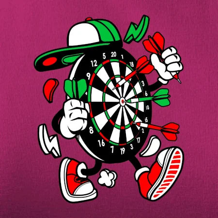 Šipkár  kreslený terč