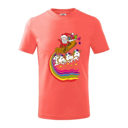 Santa a jednorožce (Pecka design)