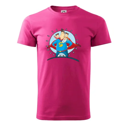 Táta superman - kluk, kluk a dítě