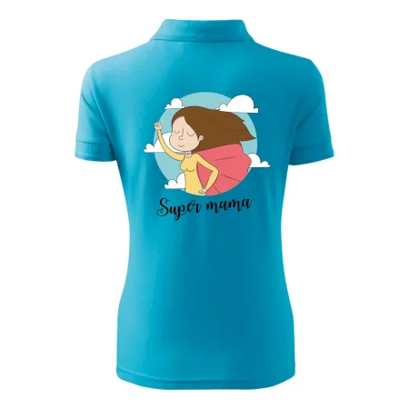 Kreslený obrázok Super mama