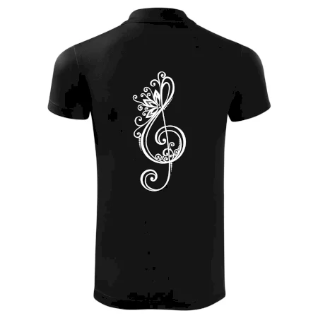 Husľový kľúč kvety